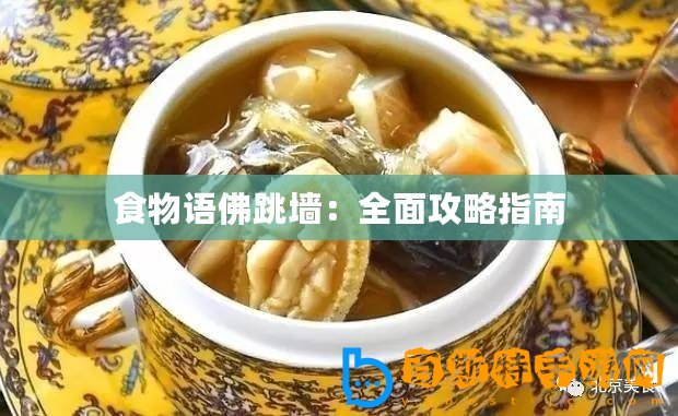 食物語(yǔ)佛跳墻：全面攻略指南