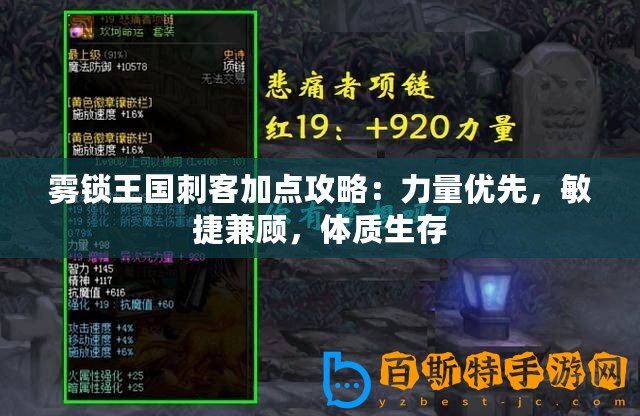 霧鎖王國刺客加點(diǎn)攻略：力量優(yōu)先，敏捷兼顧，體質(zhì)生存