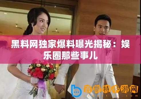 黑料網(wǎng)獨(dú)家爆料曝光揭秘：娛樂(lè)圈那些事兒