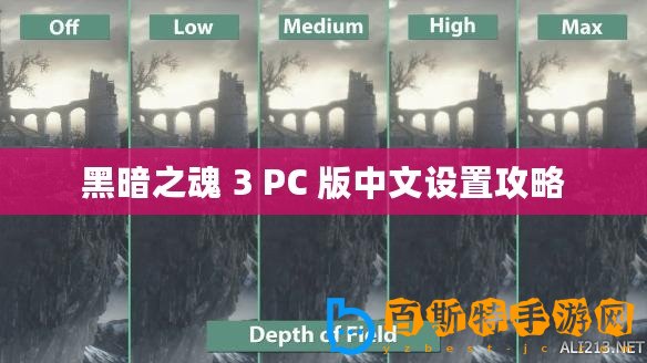 黑暗之魂 3 PC 版中文設(shè)置攻略