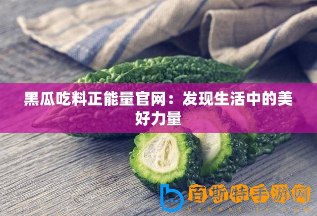 黑瓜吃料正能量官網：發(fā)現生活中的美好力量